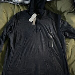 Calvin Klein Dark Gray Long Sleeve Hoodie